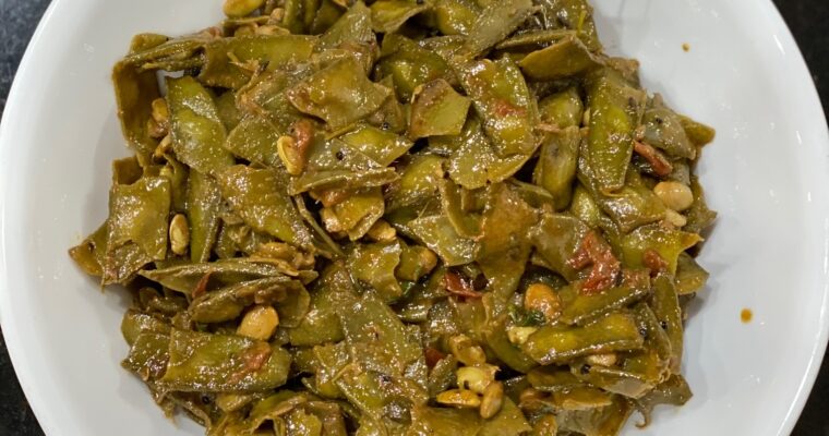 Val Papdi Shenga Bhaji